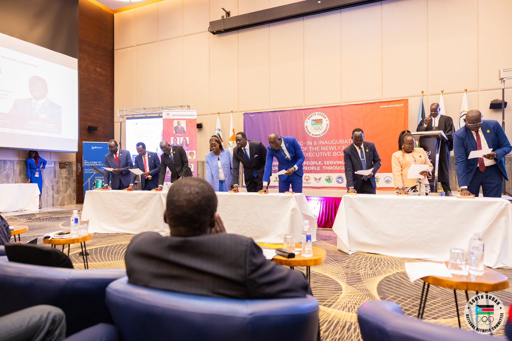  SOUTH SUDAN NATIONAL OLYMPIC COMMITTEE ANNOUNCES NEW EXECUTIVE BOARD LEADERSHIP